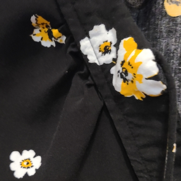 Old Navy Black Floral Dress - Picture 4 of 5